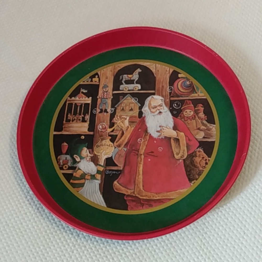 Willitts Metal Xmas Tray